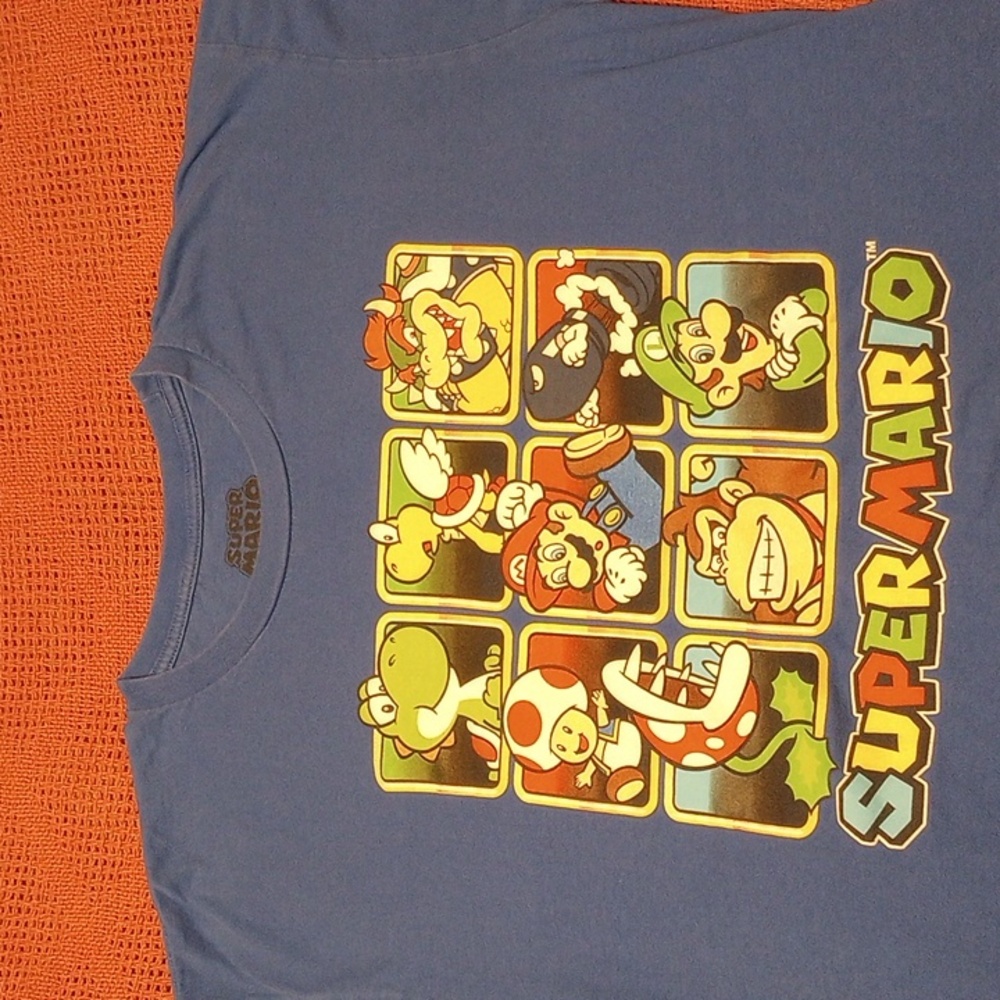 Men's XL Super Mario T-shirt